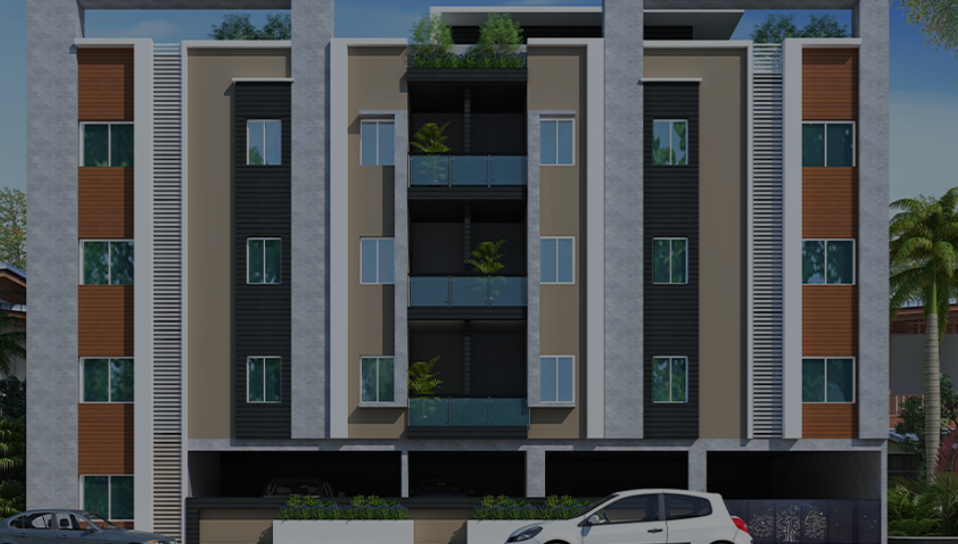 Modern Apartment Complex